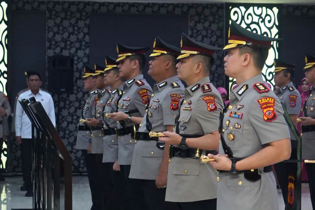 AKBP Eko Iskandar resmi menjabat Kapolres Ciamis menggantikan AKBP Hidayatullah yang mendapat tugas baru sebagai Kabag Dalpers Polda Jabar. Shotlist.id/Foto:Istimewa