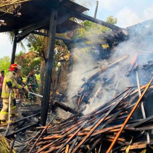 Gudang Milik Buruh Tani di Purwadadi Ciamis Ludes Dilalap Api