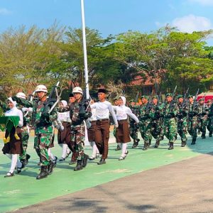 54 Paskibraka Ciamis Dibagi Dua Tim, 27 Bertugas Pagi dan 27 Sore