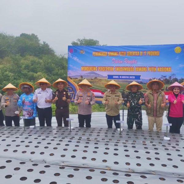 Polres Ciamis Dukung Swasembada Bawang Putih, Libatkan Petani dan Lintas Sektor