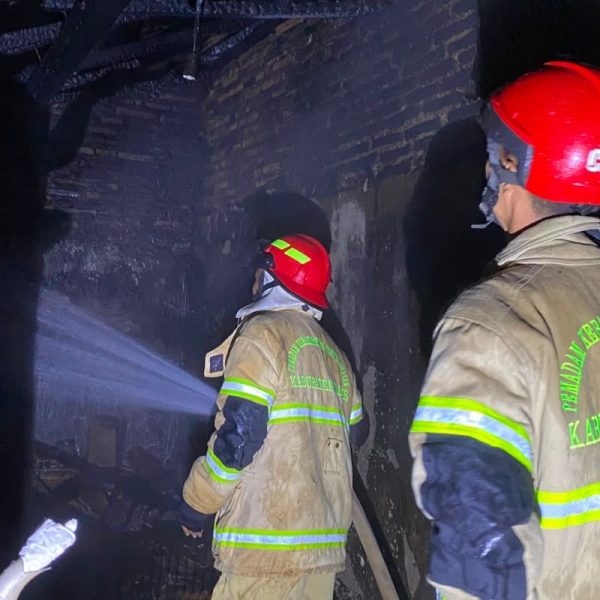 Lupa Matikan Tungku, Rumah Lansia di Rancah Ciamis Terbakar
