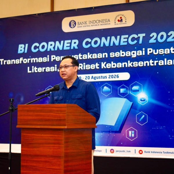 BI Corner Connect 2026, BI Tasikmalaya Dorong Perpustakaan Jadi Pusat Edukasi dan Literasi Kebanksentralan