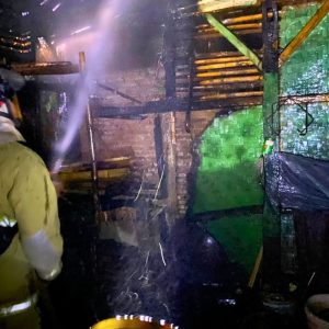Bara Tungku Belum Padam, Dapur Rumah Warga Banjaranyar Ciamis Terbakar