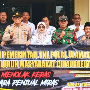 Usai Operasi Pekat, Polsek Cihaurbeuti Perkuat Pencegahan Miras Bersama Tokoh Agama