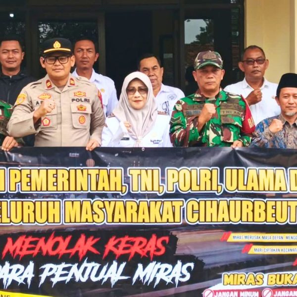Usai Operasi Pekat, Polsek Cihaurbeuti Perkuat Pencegahan Miras Bersama Tokoh Agama